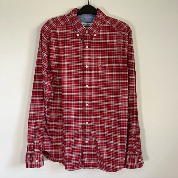 Nautica Classic Fit Dress Shirt Sz M Mens unisex - Picture 1 of 7